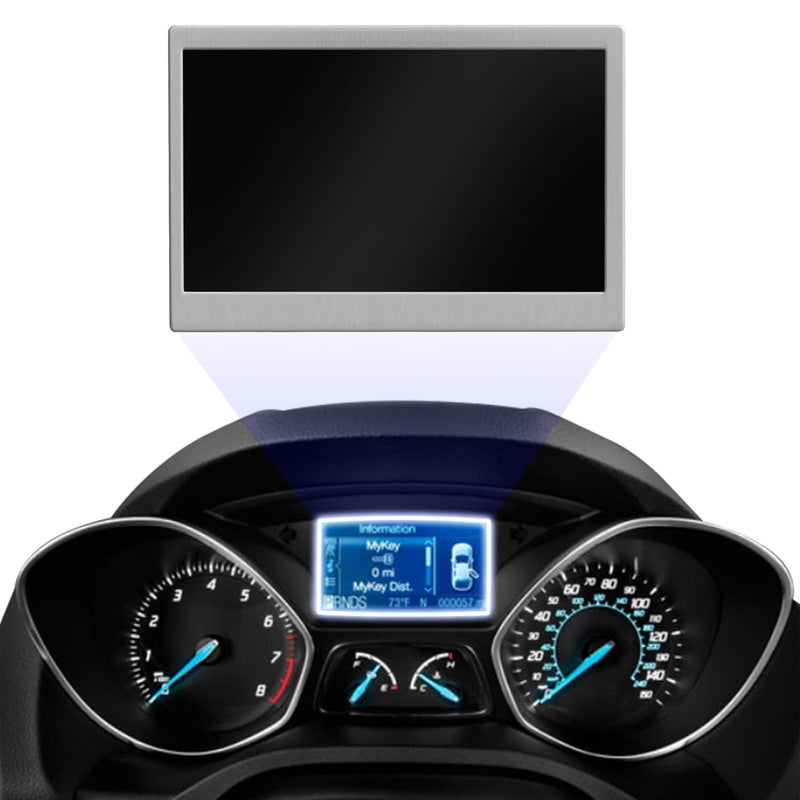 AUTOBABA LCD Display Color Screen Compatible with 2014-2016 Ford Escape 2013-2016 Ford Focus LCD Module 4.2" Speedometer Instrument 150 MPH 50 Pins LQ042T5DZ11 LQ042T5DZ13A - Image 1